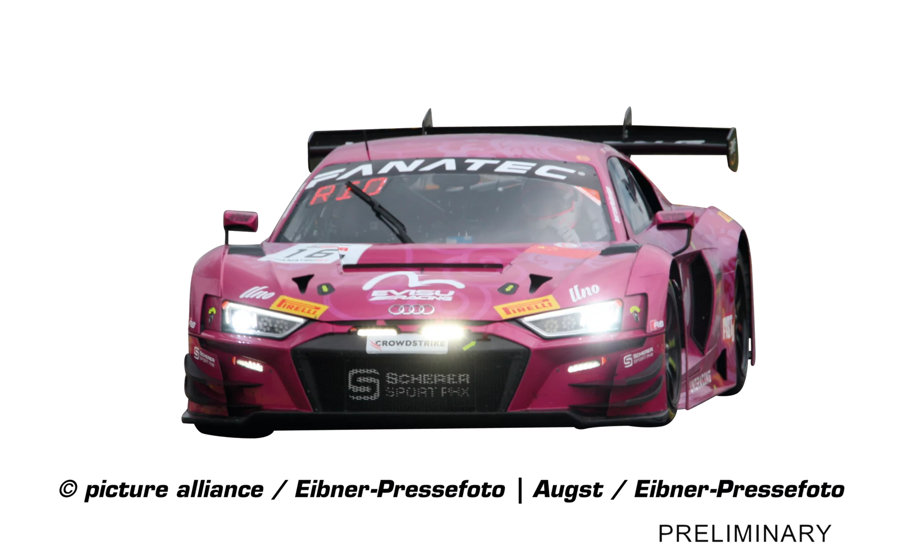 Audi R8 LMS GT3 evo II "Uno Racing Team, No.16"