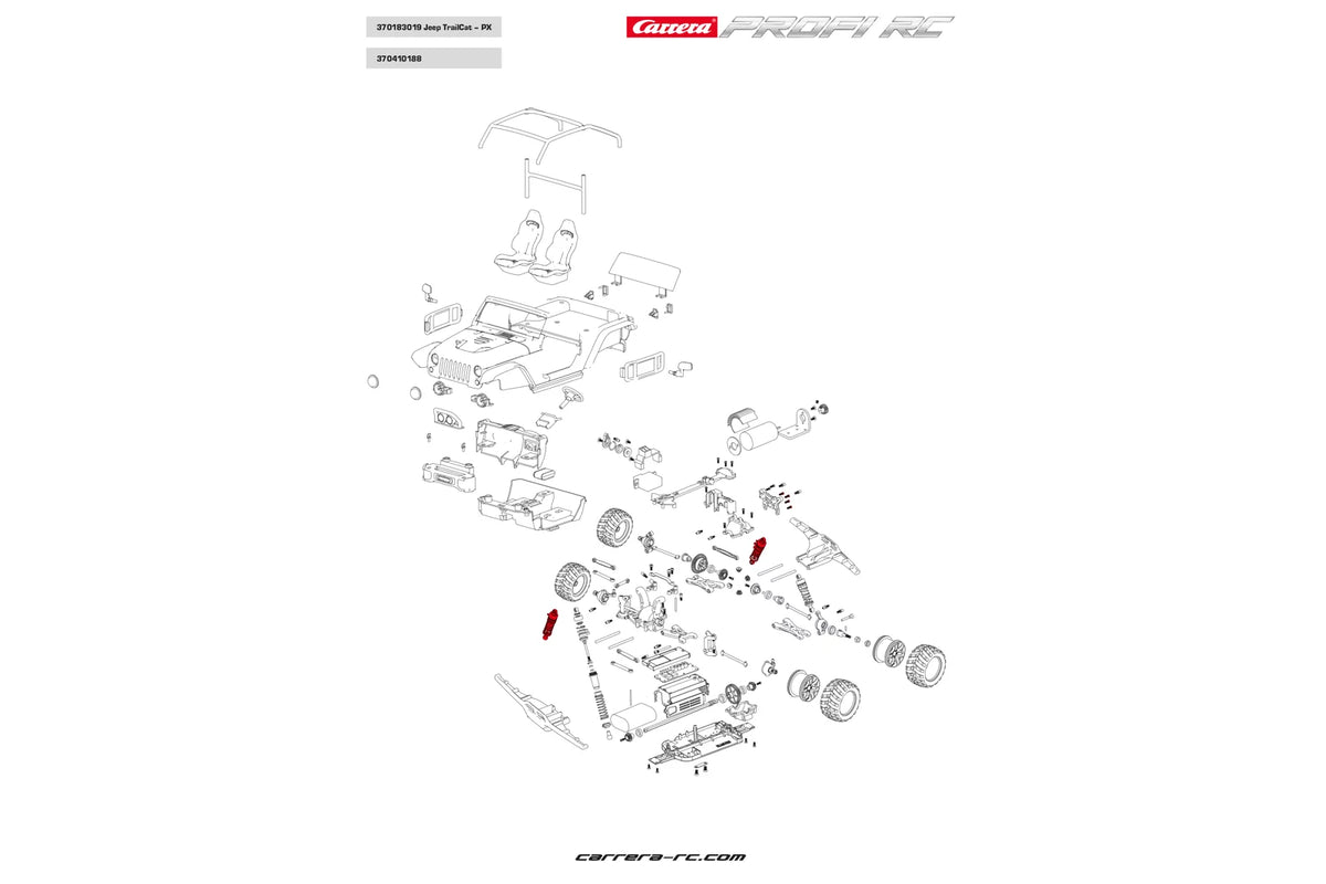 Dämpfersatz 2 Stk. - Profi RC