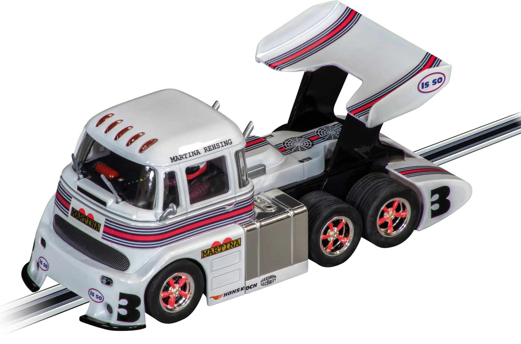 Carrera Race Truck Cabover "Martina Rehsing Team, No.3"