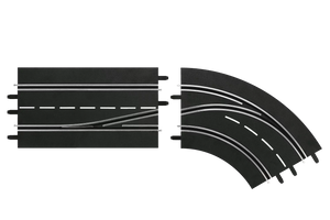 Lane Change Curve right, in to out