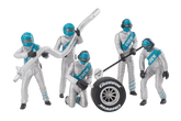 Figurensatz Mechaniker, silber