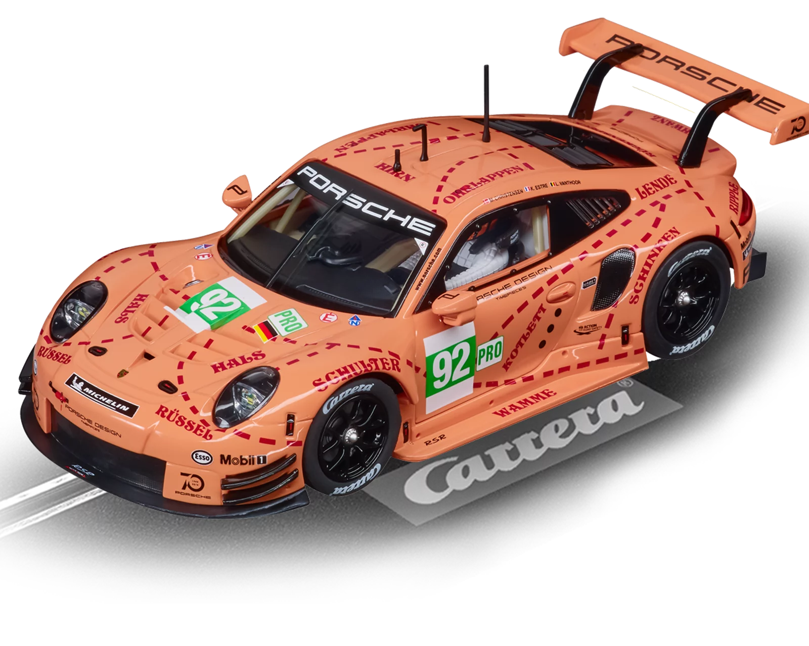 Porsche 911 RSR "Pink Pig Design, "No.92"