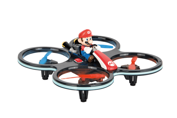 Remote -controlled quadrocopter and helicopter