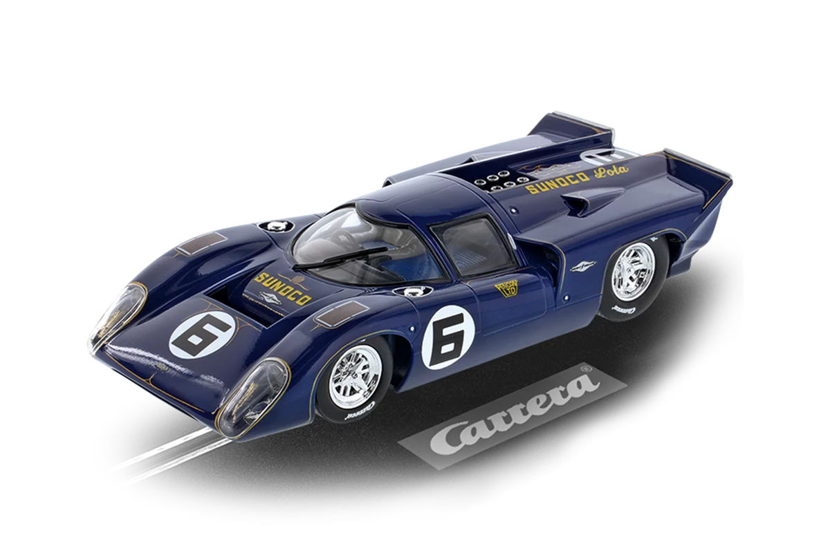 Carrera Lola T70 MkIIIb No.6スロットカー Lola T70 MKIIIb 