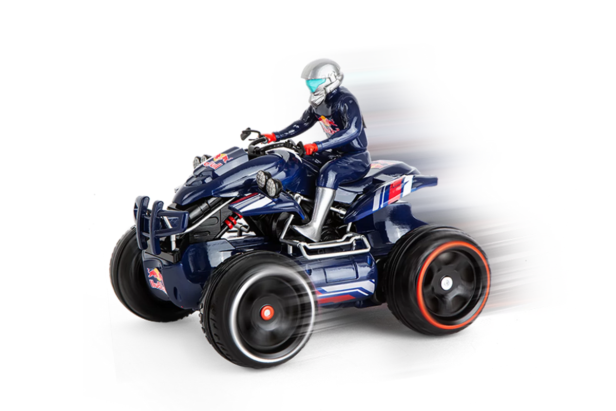 2,4GHz Red Bull - Amphibious Quadbike