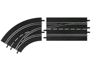 Lane Change Curve left, out to in