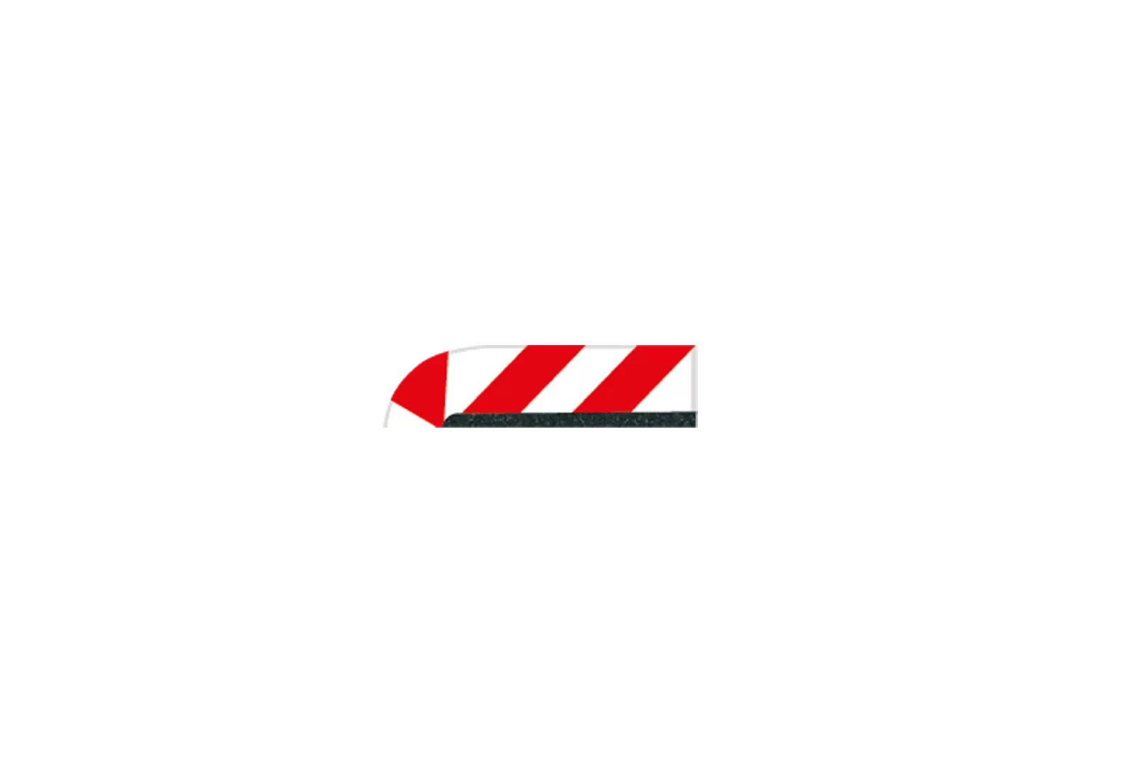 Endstücke für Steilkurveninnenrand (4), schmal