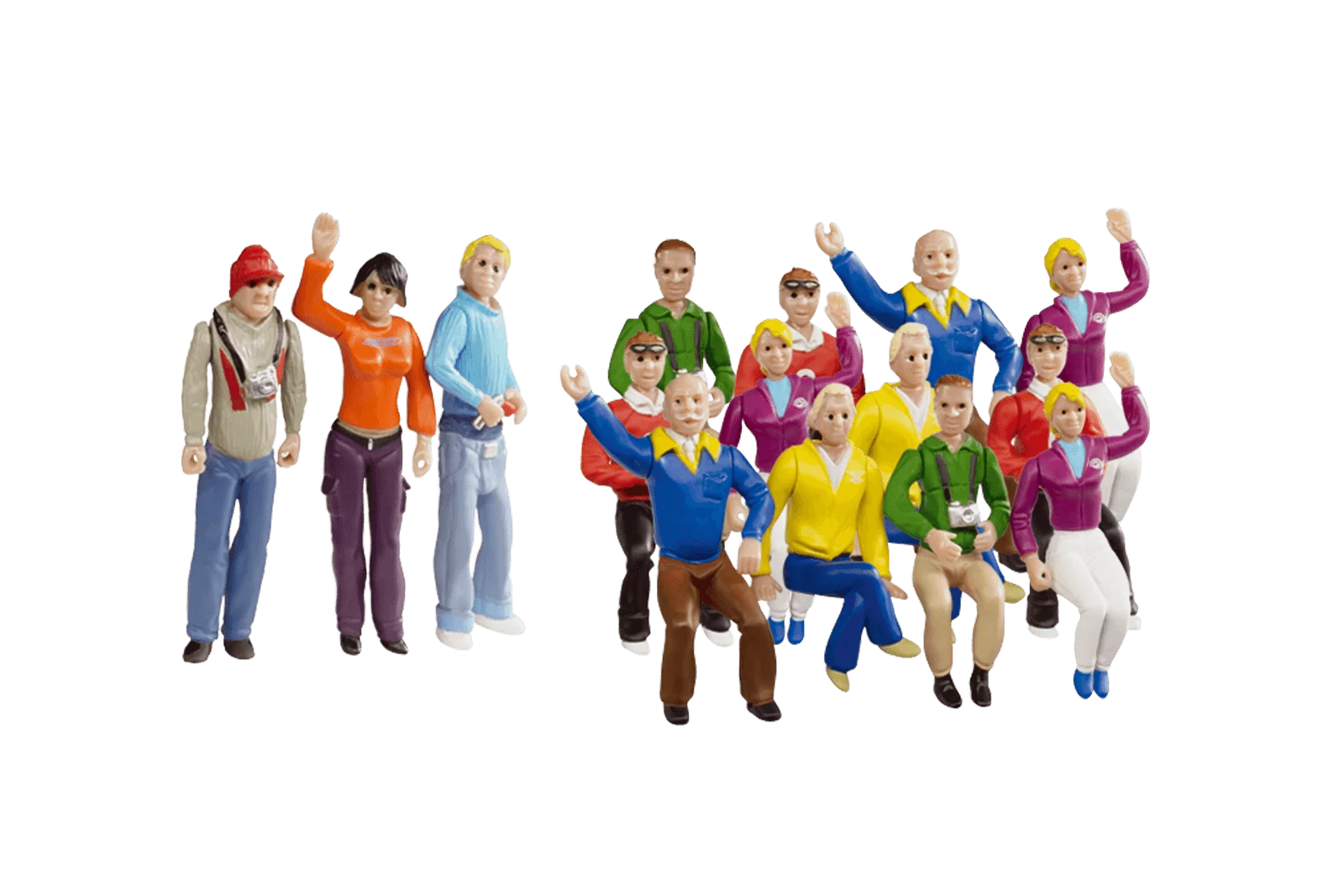 Figurensatz Fans