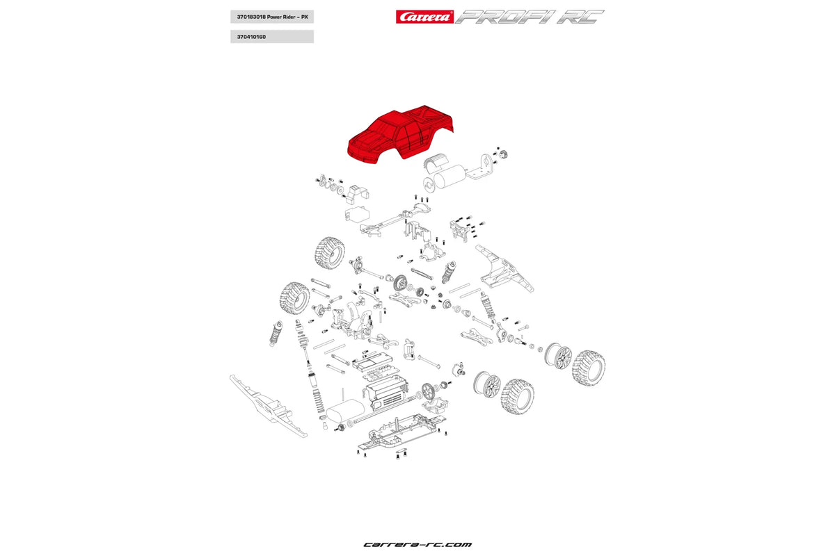 Karosserie für Power Rider (83004)
