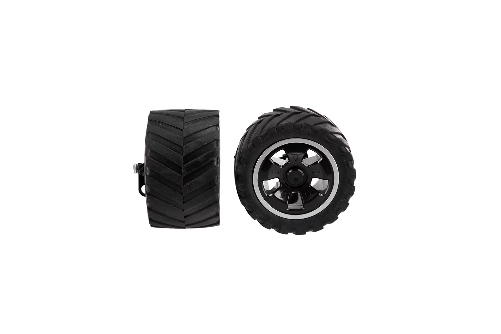 2 Vorderräder mit Felgen für Black Enforcer (180109), Black Enforcer 2 (370180113, 370180109)