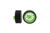 2 Vorderräder mit Felgen für Magic Green (162051), Magic Green 2 (370162087)