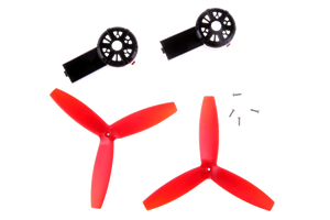 1x Rotor blades set Complete red for 503022