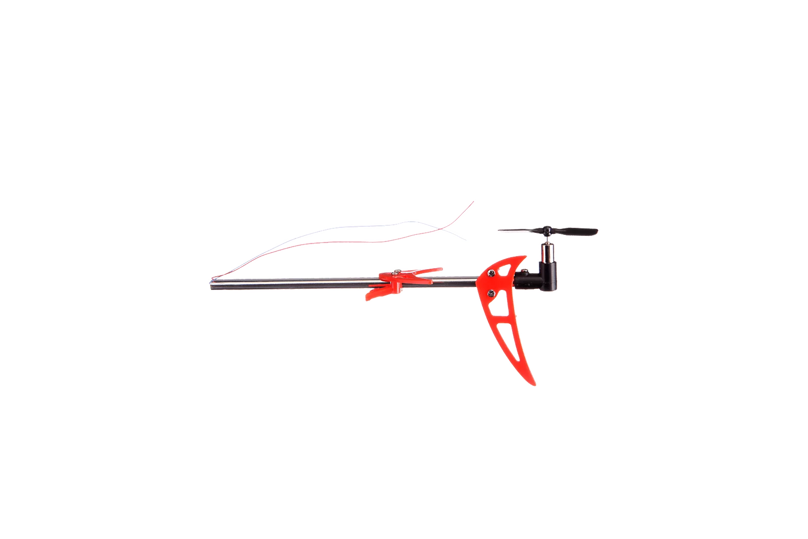 Heck Set inkl. Motor und Halterung für Helikopter Orange Sply (501005)
