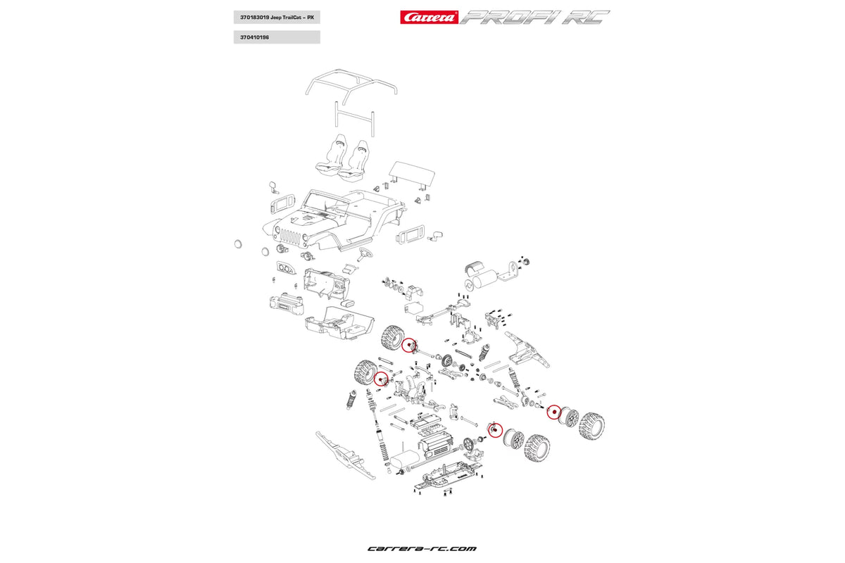 Radmutter 4 Stk. - Profi RC
