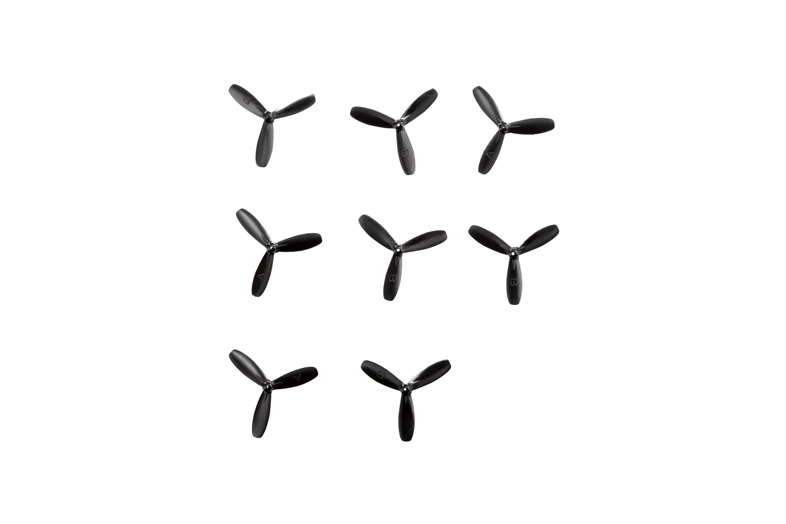 4x Rotorblätter (hinten) für Carrera RC Micro Quadrocopter (502002)