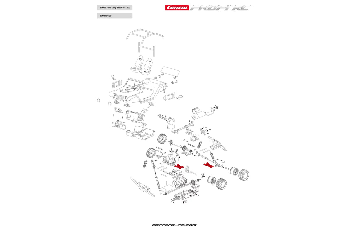 Querlenker vorne/hinten - Profi RC
