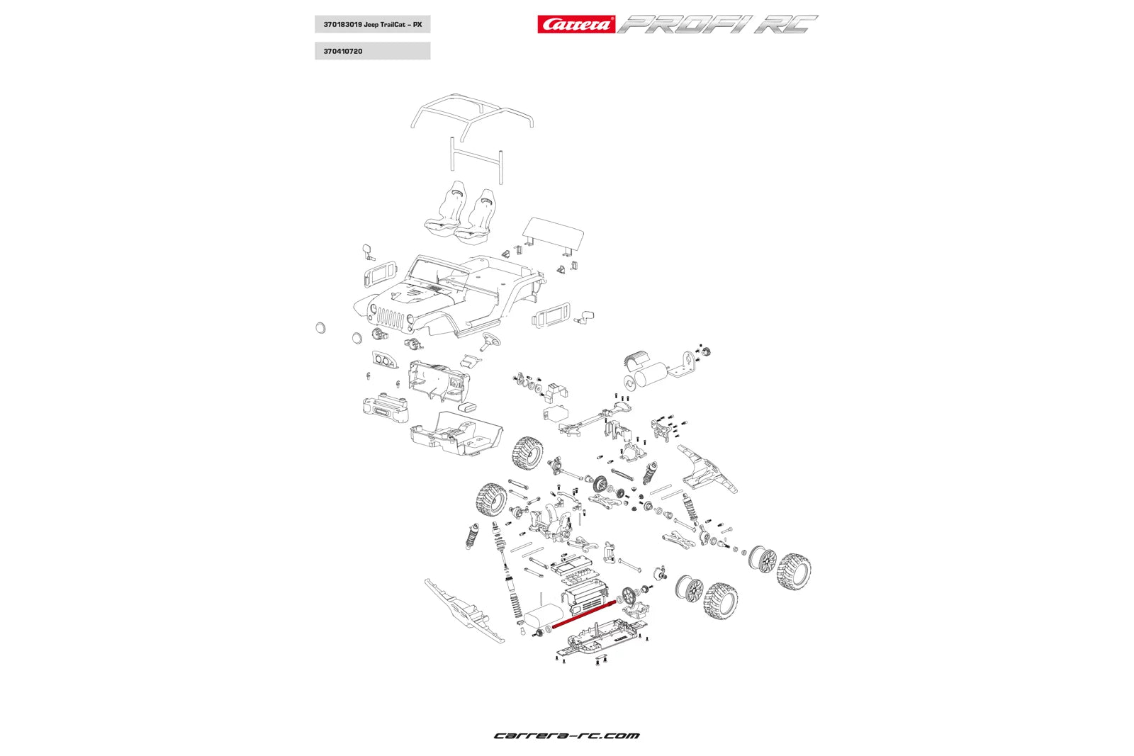 Mittelantriebswelle - Profi RC
