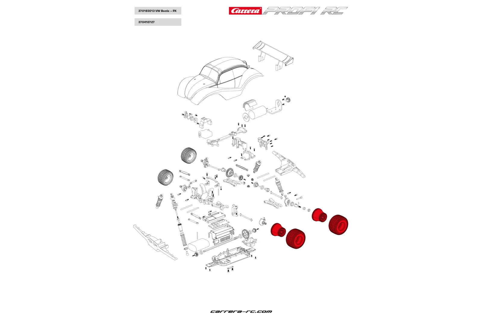 PROFI REIFENSATZ (2 STÜCK) VW BETTLE #183013