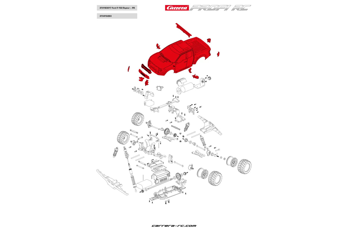 Karosserie für Ford F-150 Raptor (183006)