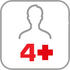 4+
