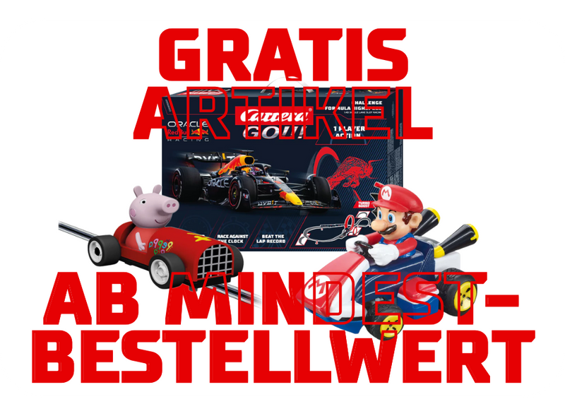 Gratis Artikel sobald der Mindestbestell-wert erreicht ist - jetzt schnell sein!