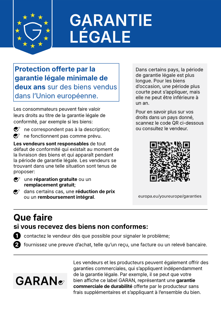 Gesetzliche Gewährleistung